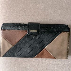 Black wallet/ black change purse